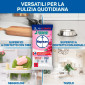 Immagine 4 - Napisan Salviette Igienizzanti Multisuperifici Biodegradabili e Compostabili Fragranza Freschezza Floreale - 50 Salviette