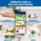 Immagine 4 - Napisan Salviette Igienizzanti Multisuperifici Biodegradabili e Compostabili Fragranza Giardino Fruttato - 50 Salviette